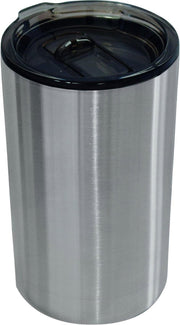 Zak Designs Mono Drinkbeker - Dubbelwandig - 290 ml - Zilverkleurig