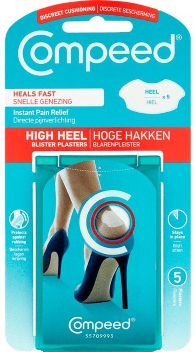 Compeed Hoge Hakken Blarenpleisters 5 stuks