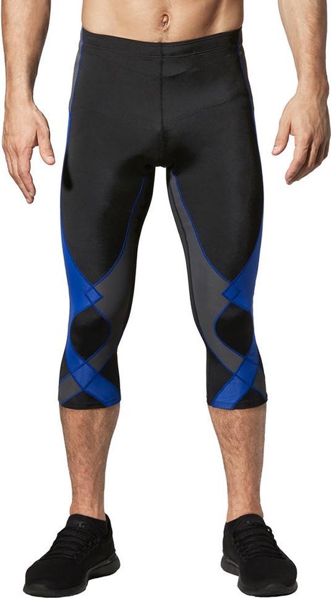 CW-X Stabilyx ¾ Compressiebroek met heup - rug en knie ondersteuning - heren - maat L