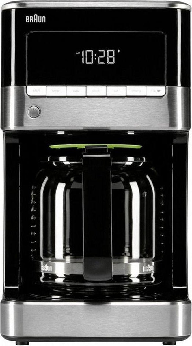 Braun PurAroma 7 KF 7120 BK - Filter-koffiezetapparaat - Zwart/RVS