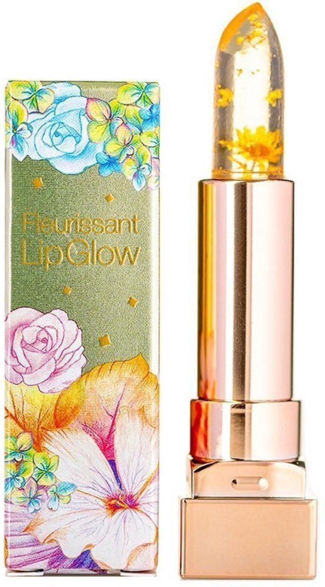 Glamfox Fleurissant Lip Glow Honey Flower Lipstick - Lip Plumper Lippenstift - Beauty Make Up