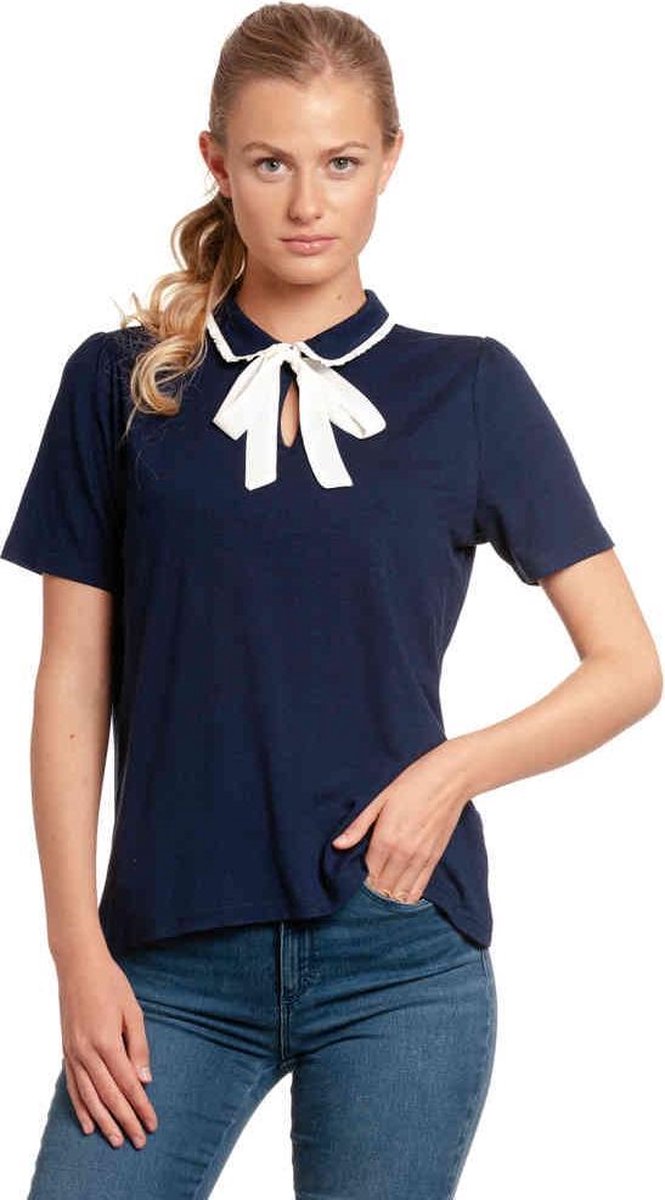 Vive Maria Blouse -M- Captain's Crew Blauw