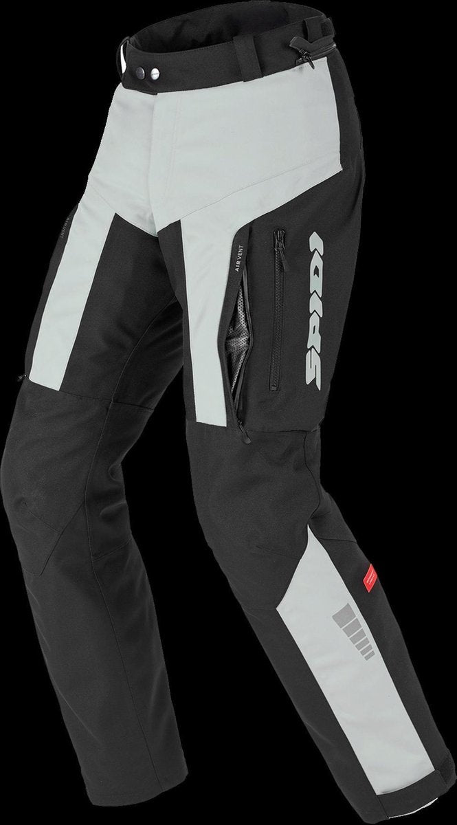 Spidi Outlander Black Ice Textile Motorcycle Pants XL