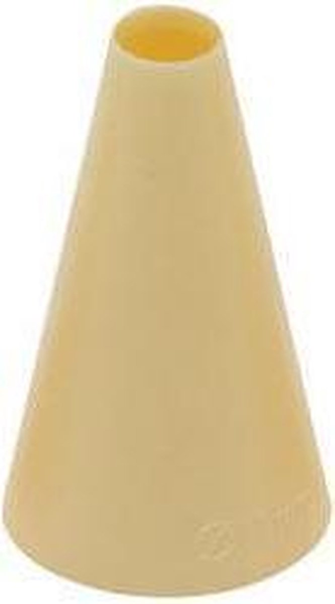 Habitas4U Kunststof spuitmondje rond / glad - 2.4cm