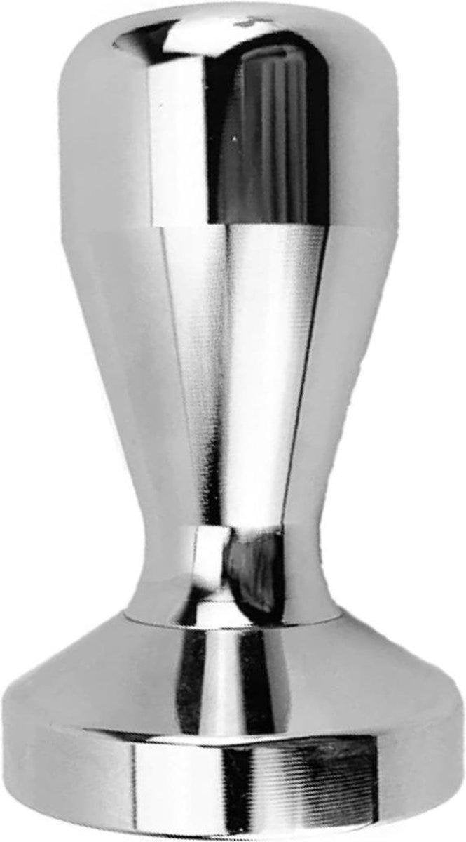Barista tamper - RVS - 51mm - zilver - De'Longhi - LaPavoni