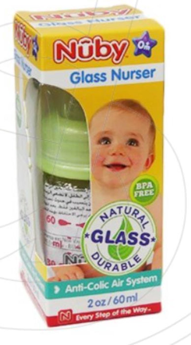 Bottle Of Glass 60 Ml Slow Flow