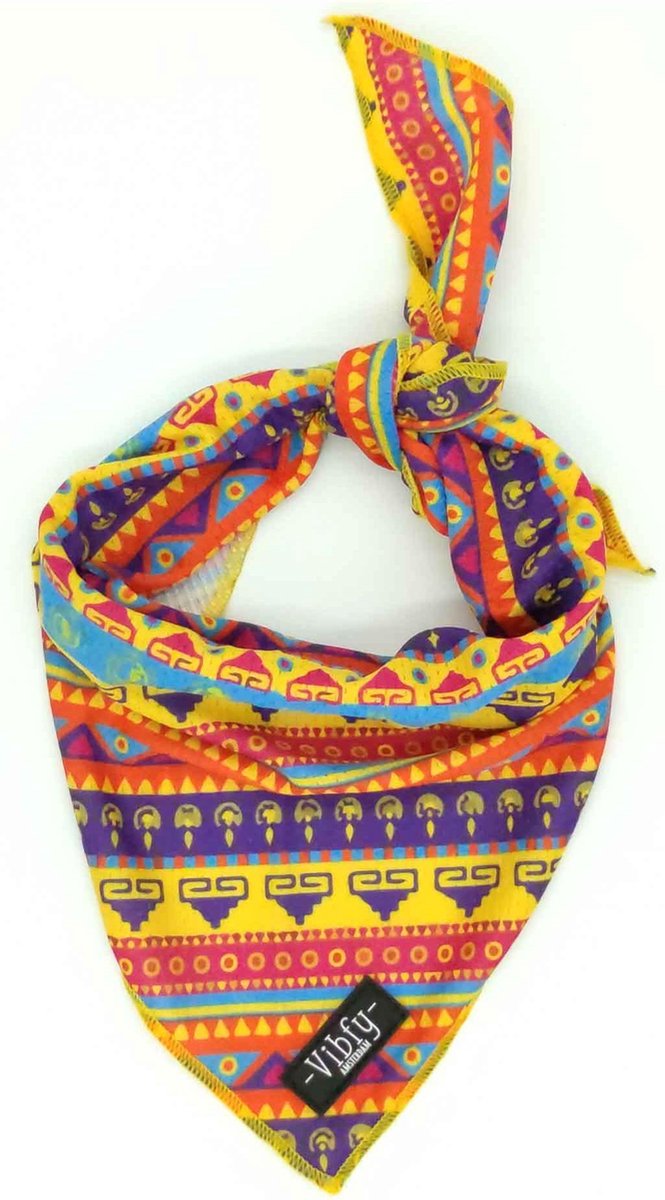 Vibfy | Cooling Bandana voor honden | Inca's! | One-size