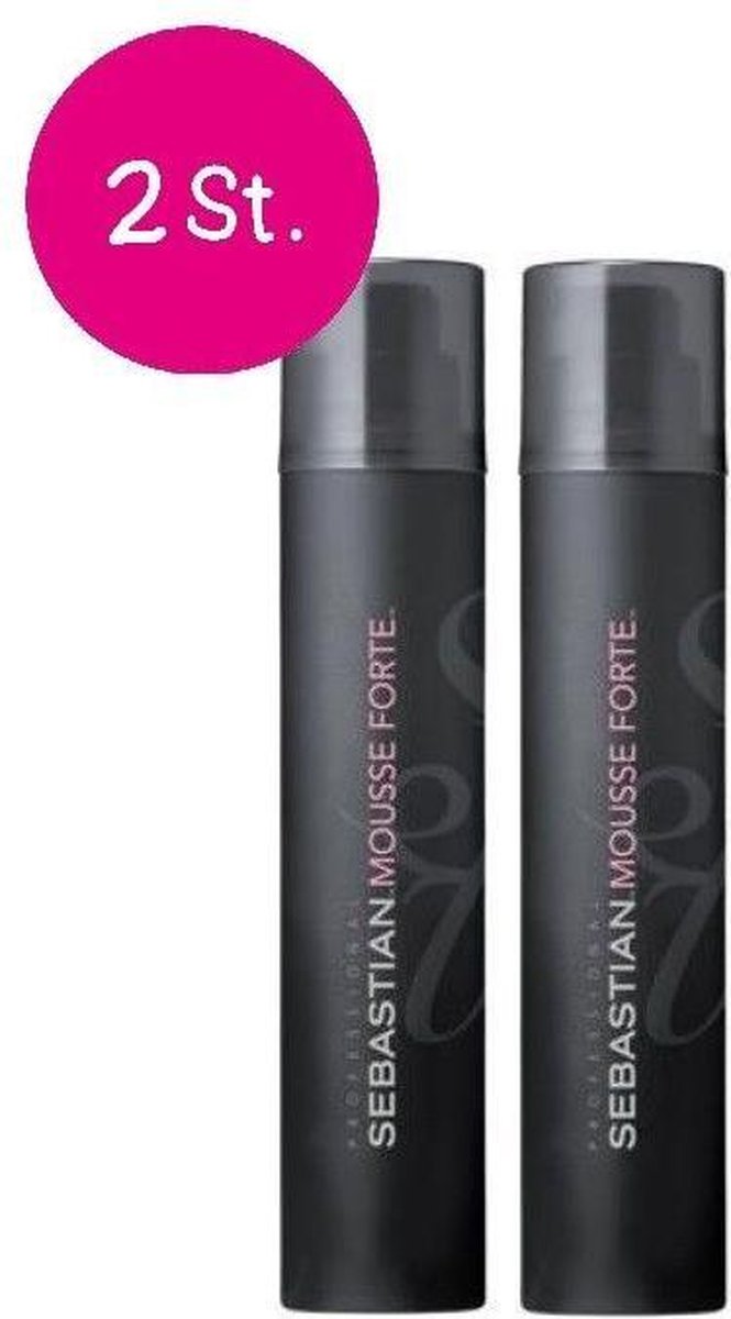 2x Sebastian Mousse Forte 200ml
