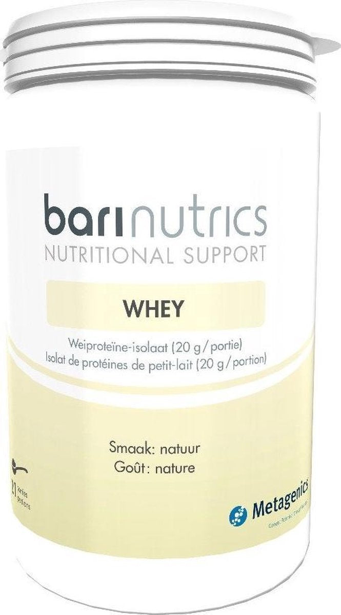 METAGENICS BARNUTR WHEY NATUUR