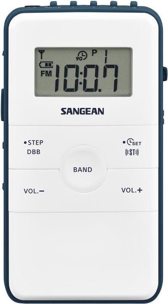 Sangean DT-140 Draagbare Radio - Grijs/Zwart