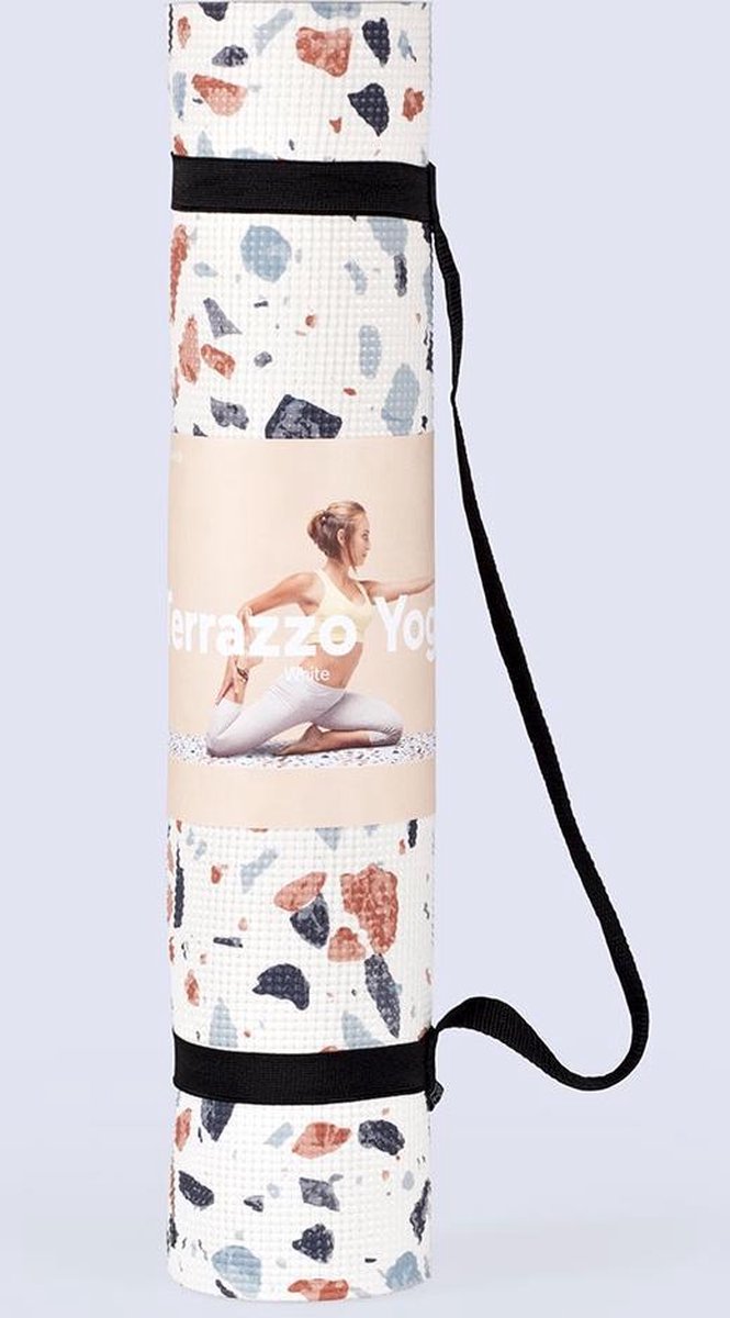 DOIY Yogamatten Terrazo Yoga Mat Wit