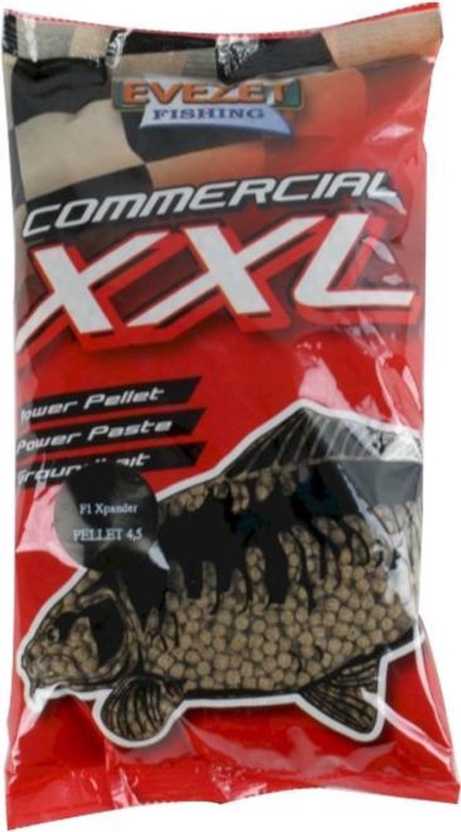 Evezet Commercial XXL X Pander Pellet - 4.5mm  - 750g - Bruin