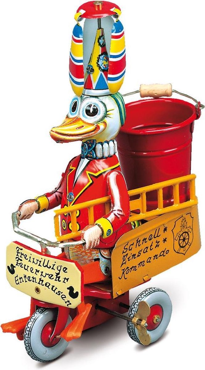 Wilesco - Feuerwehr-ente Uhrwerk - WIL10280 - modelbouwsets