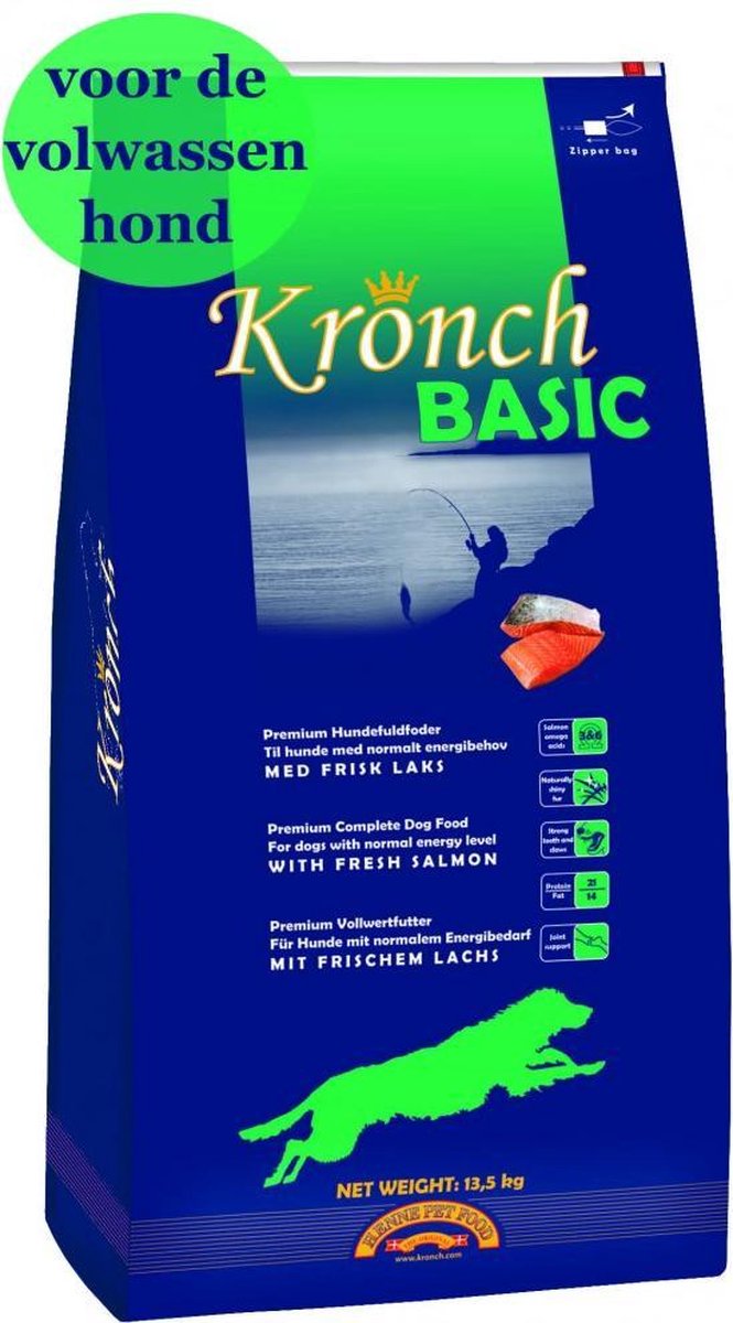 Kronch Basic Premium Hondenvoer Adult - 13