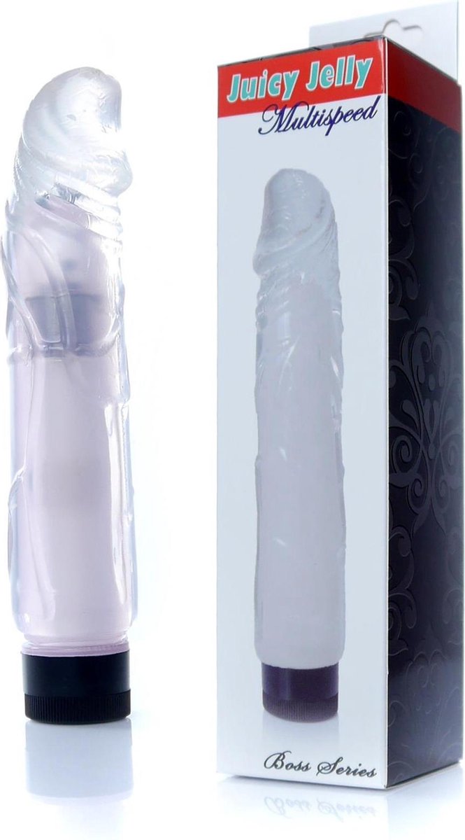 Vibrator-Juicy Jelly - Multispeed Clear - Dildo