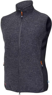 Ivanhoe Bodywarmer Vinh Heren Wol/lycra Donkergrijs Maat M