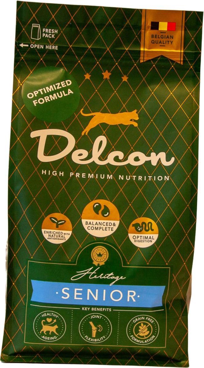 Delcon Kattenvoer Senior 1.75kg