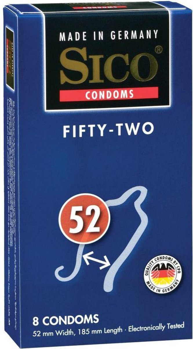 sico 52 (fifty-two) condooms