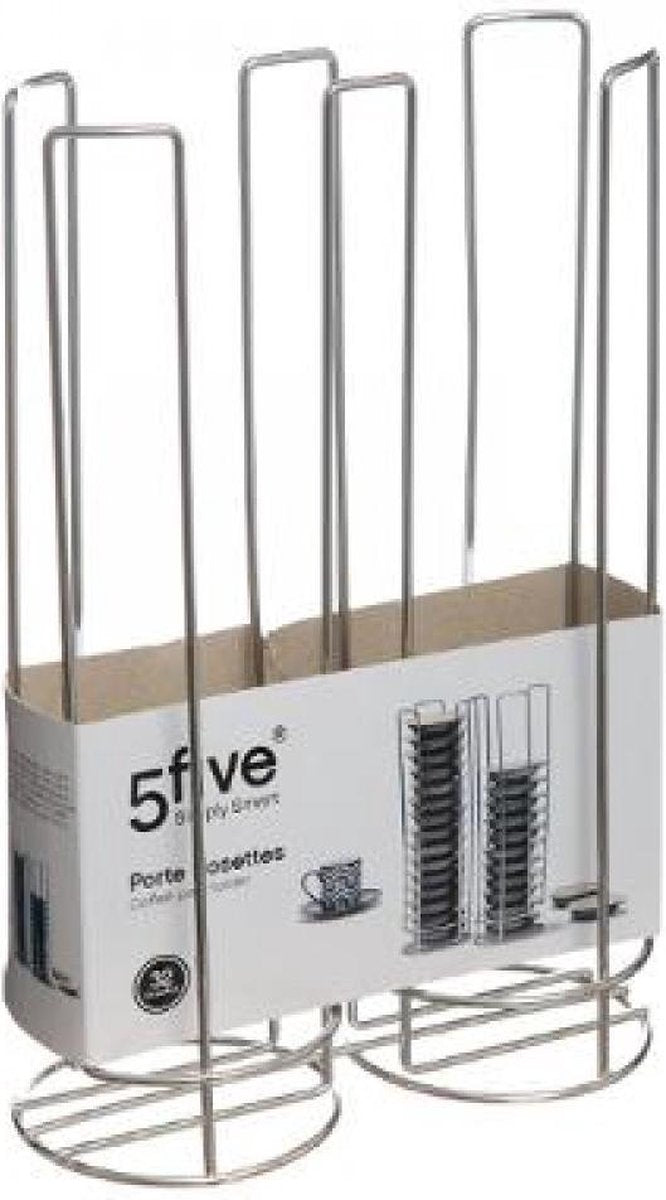 RVS Capsulehouder - Koffie T-Disc Capsule Standaard - Cuphouder Dispenser - Cups Houder - Voor 32 Tassimo Capsules