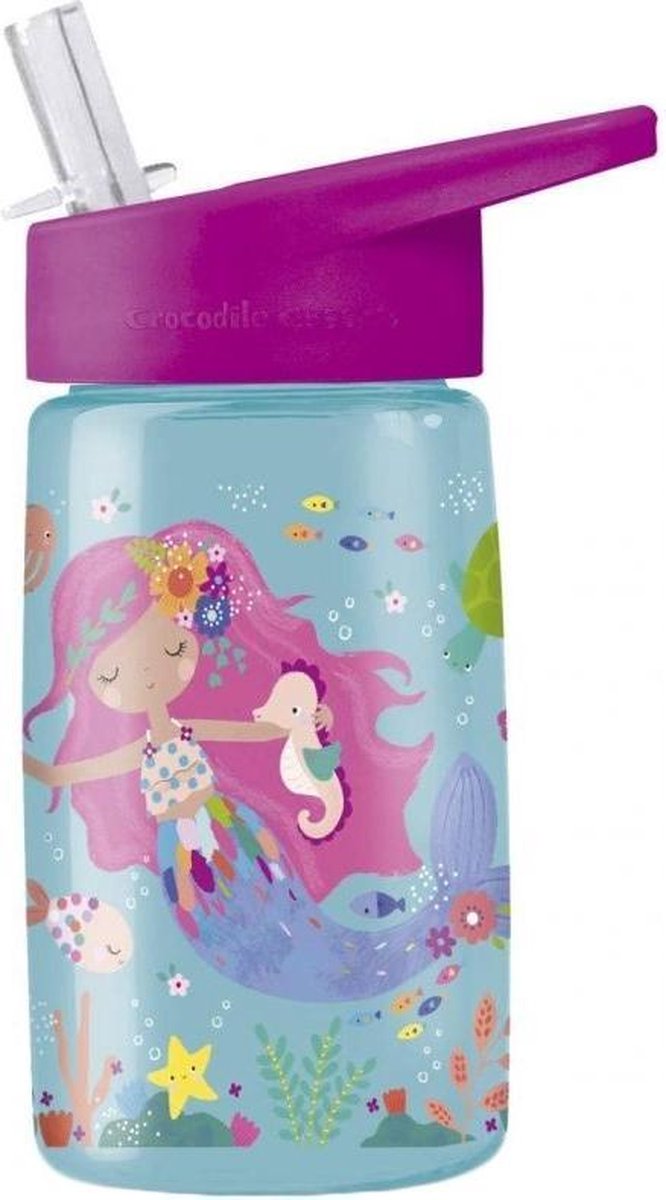 Drinkfles Tritan – Zeemeermin | Crocodile Creek
