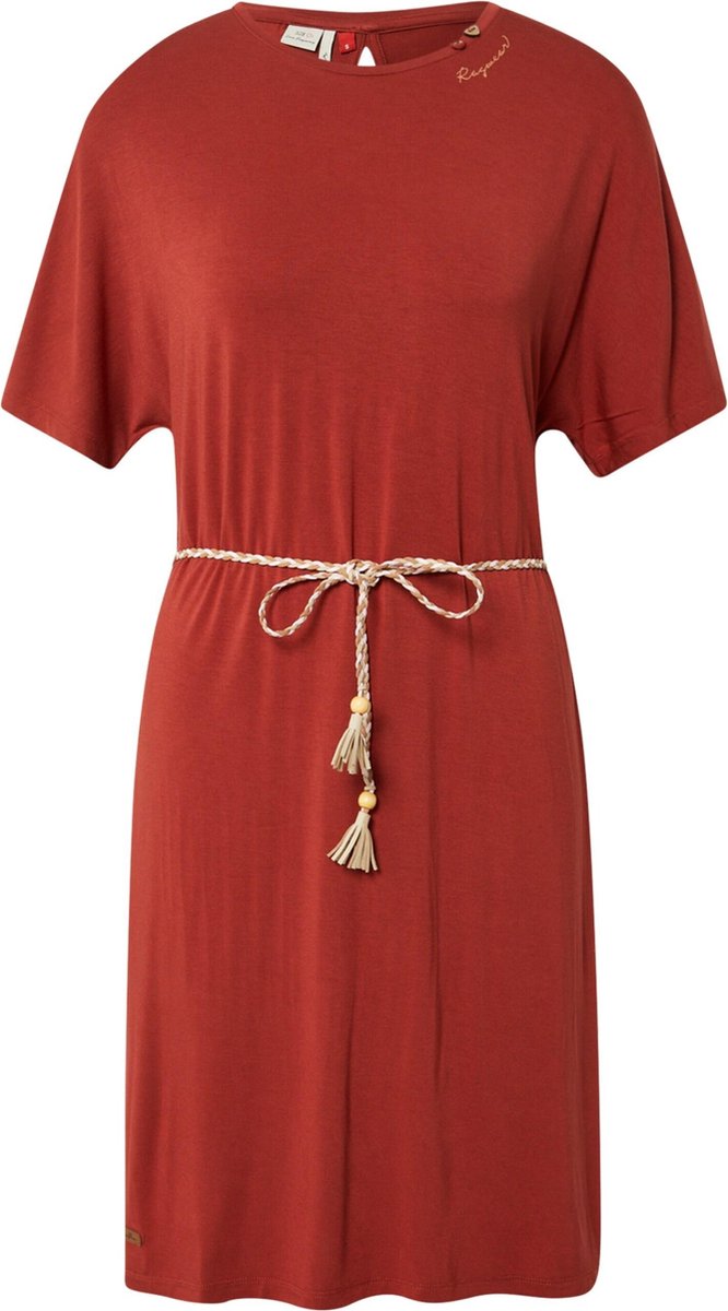 Ragwear zomerjurk kass Roestbruin-Xs (34)