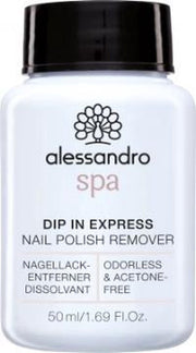 Spa Nail Dip in Express Nail Polish Remover