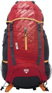 Pavillo Backpack Rugzak Ultra Trek Grijs/Rood (60L)