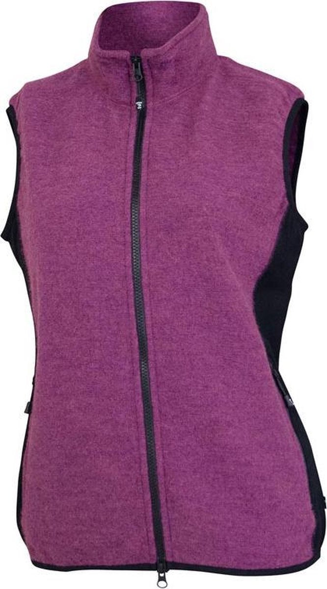 Ivanhoe Bodywarmer Thi Dames Wol Paars Maat 36