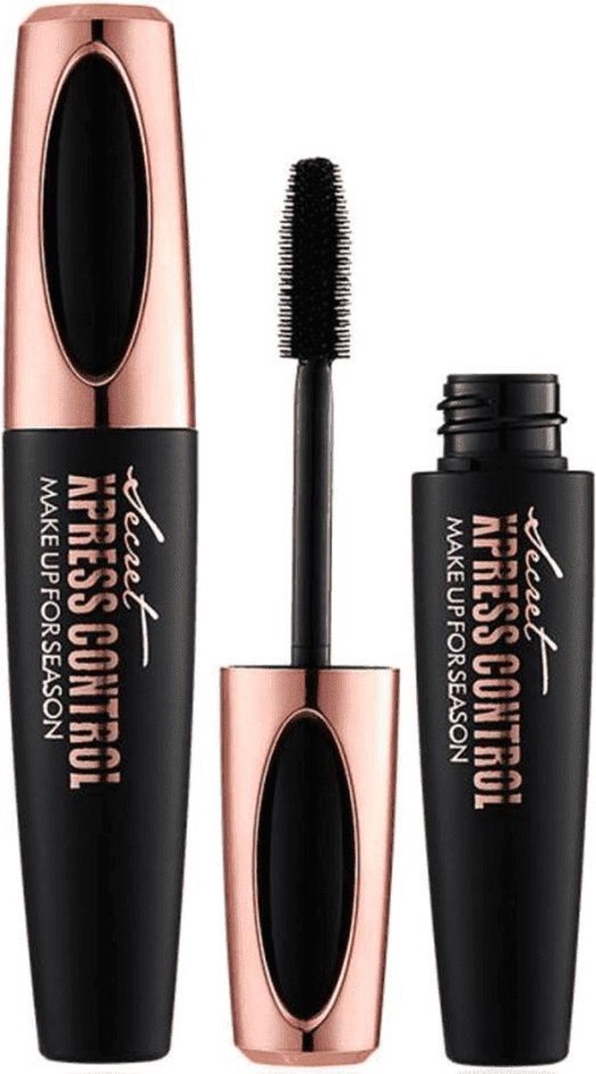 4D Silk Fiber Eyelashes Lash Mascara Waterproof Long Extension Long Last Make-Up