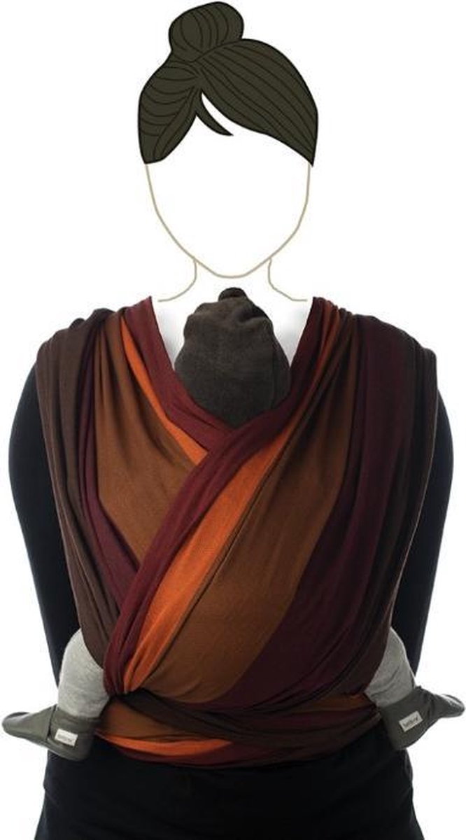 Babylonia BB SLEN Draagdoek Baby - 420 cm - Passion Fruit