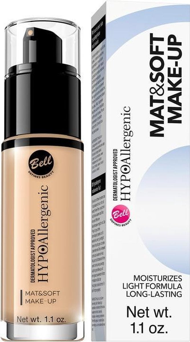 Hypoallergenic – Hypoallergene Mat & Soft Make-Up Foundation #02
