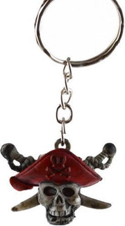 Piraten sleutelhanger 24 stuks