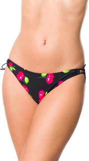 Belsira Bikinibroekje -S- 50195 Zwart/Roze