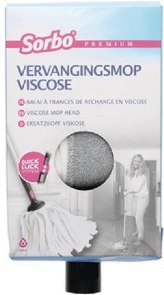 Sorbo vervangingsmop viscose