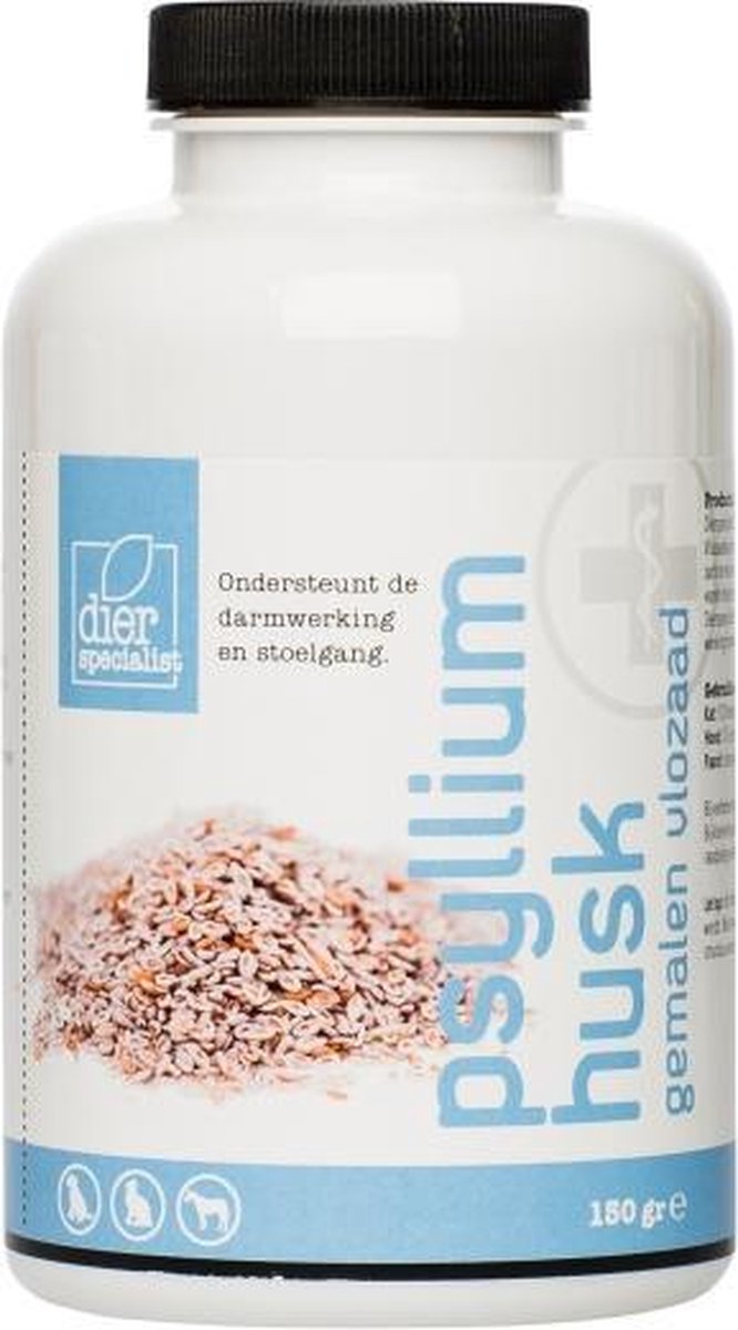 Dierspecialist psyllium husk - 150 gram