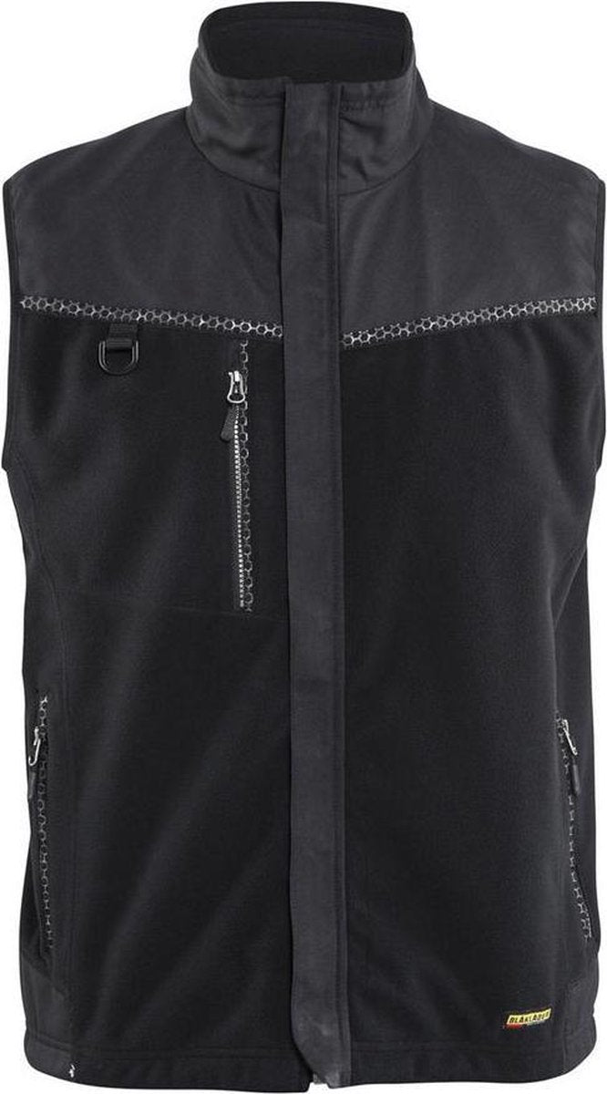 Blåkläder 3855-2524 Winddicht fleecevest Zwart maat L