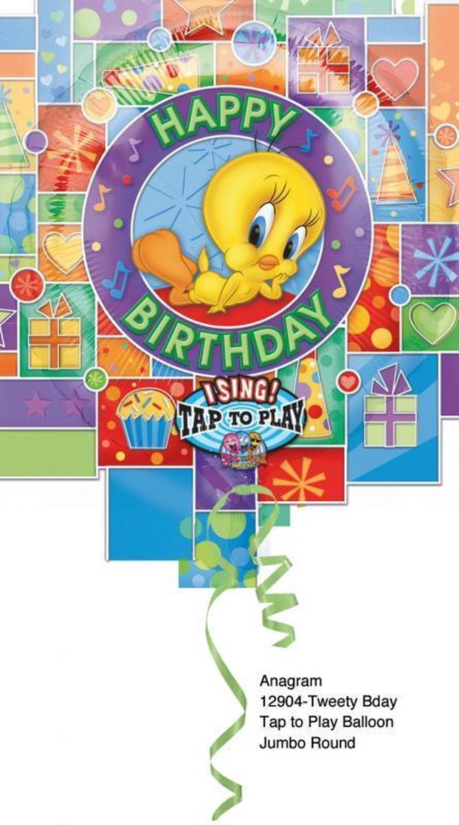 Folieballon Sing a Tune HB