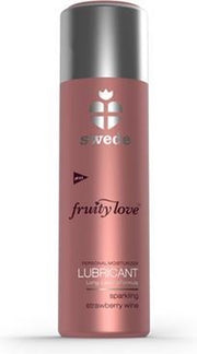 Swede - Bruisende Aardbeienwijn Waterbasis Glijmiddel - 50ml | Waterbasis | Vrouwen | Mannen | Smaak | Condooms | Massage | Olie | Condooms |  Pjur | Anaal | Siliconen | Erotische | Easyglide