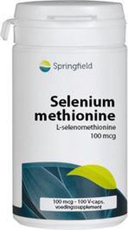Springfield Selenium Methionine 100 µ  - 100 Capsules - Mineralen