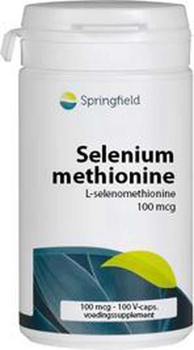 Springfield Selenium Methionine 100 µ  - 100 Capsules - Mineralen