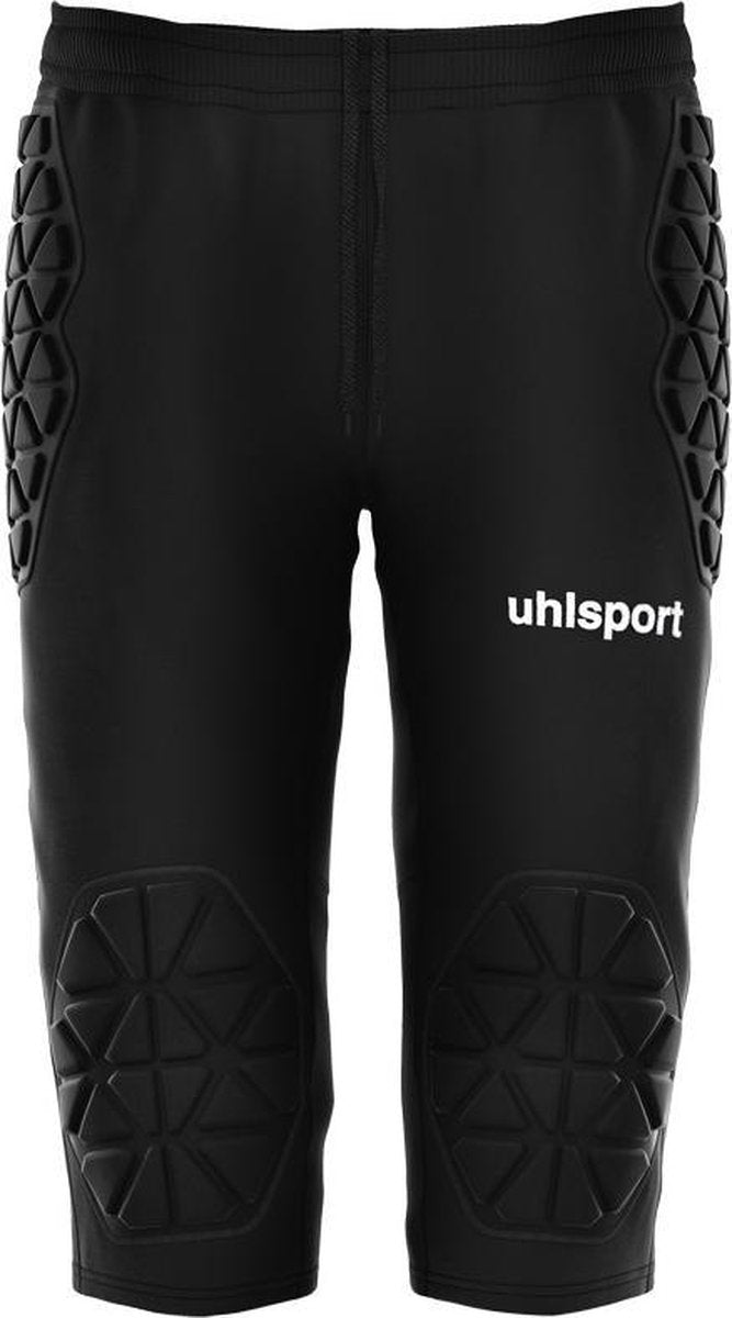 Uhlsport Anatomic Goalkeeper Longshort Junior Sportbroek - Maat 152  - Unisex - Zwart