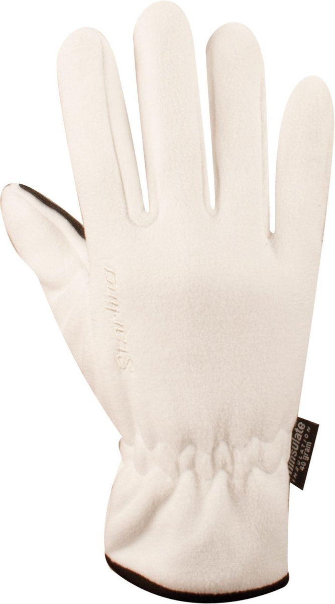 Starling Handschoenen Fleece Sr - Snowflake - Wit - S