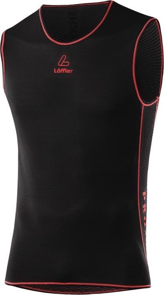 Löffler Sporttop Transtex Heren Polypropyleen Zwart Maat 50
