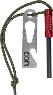 UCO - Survival Fire striker - Rood