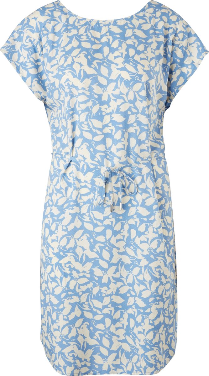 s.Oliver Dames Jurk Kort - 100% Viscose - Lichtblauw - Jurken voor vrouwen - Maat XL (42)