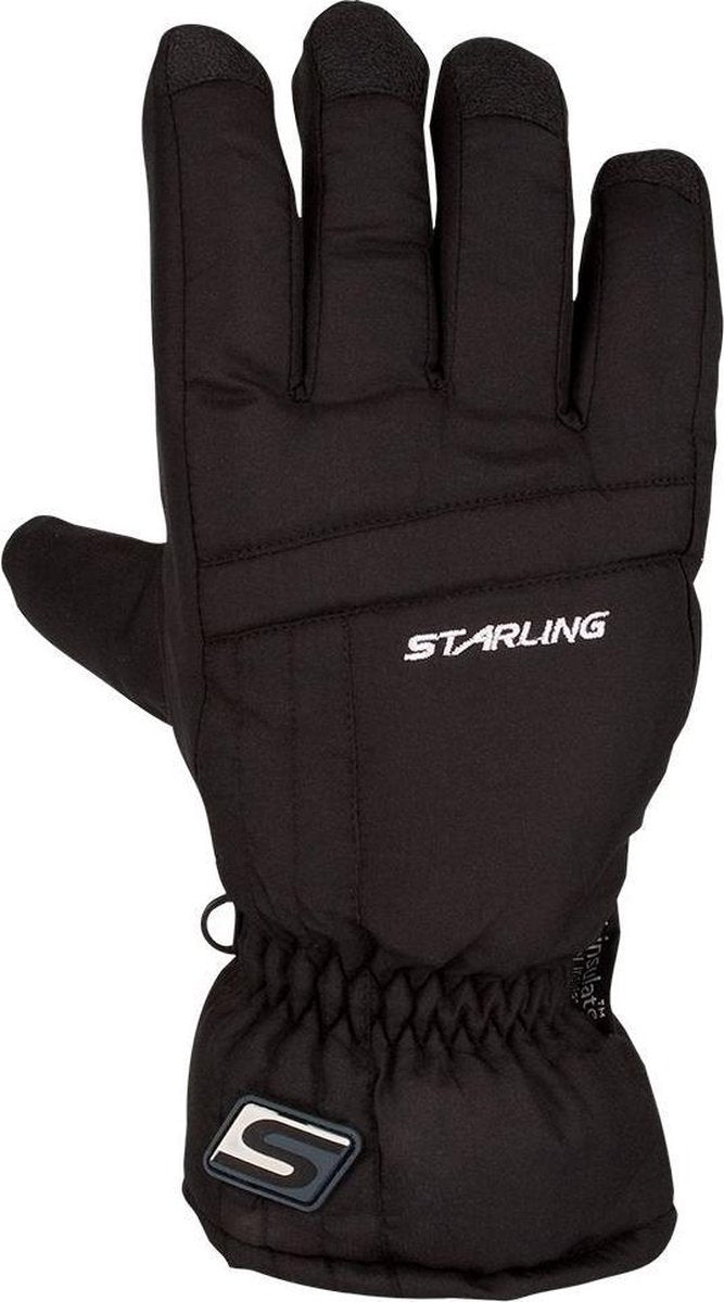 Starling Taslan 0431 Zwart - Wintersporthandschoenen - Unisex - Zwart - Maat 8
