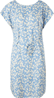 s.Oliver Dames Jurk Kort - 100% Viscose - Lichtblauw - Jurken voor vrouwen - Maat M (38)