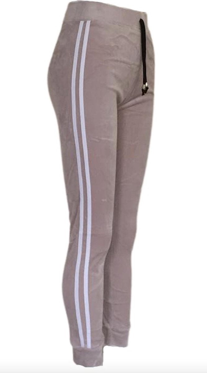 Stijlvolle Dames Joggingbroek / Trainingbroek / Sportbroek | Sweat Pants | Donker Roze - M