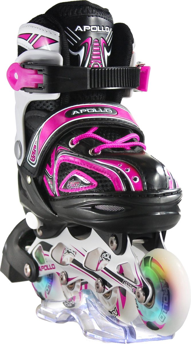 Apollo LED Inlineskates Maat Verstelbaar Super Blades X-Pro
