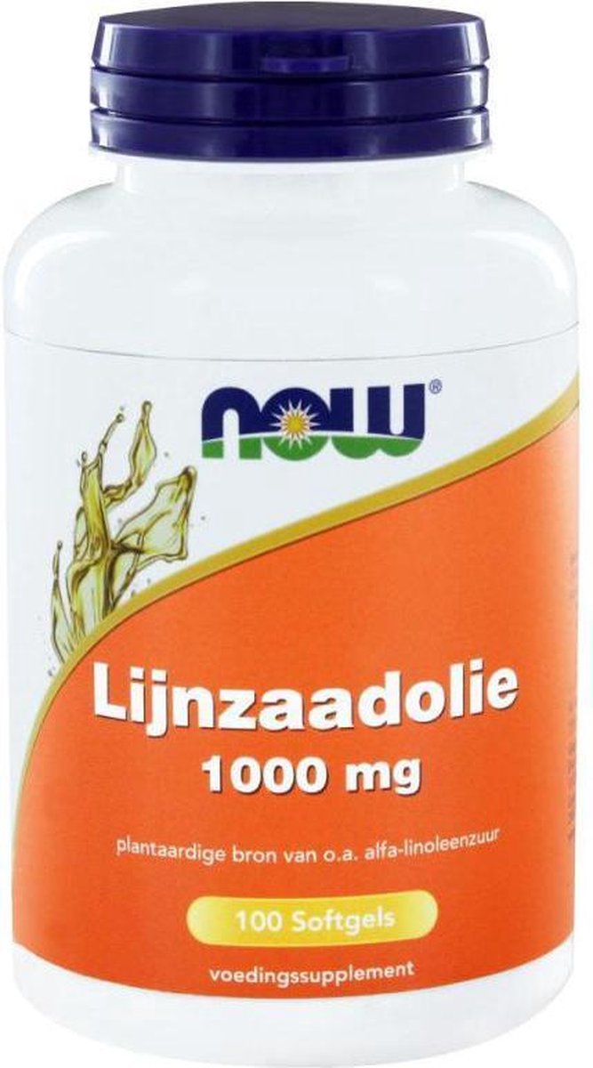 VitOrtho Now Lijnzaadolie 1000 mg tabletten 100 st